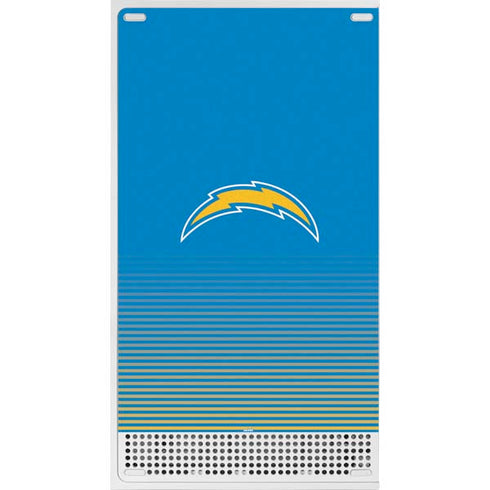NFL Los Angeles Chargers Breakaway Xbox Series S Console Skin